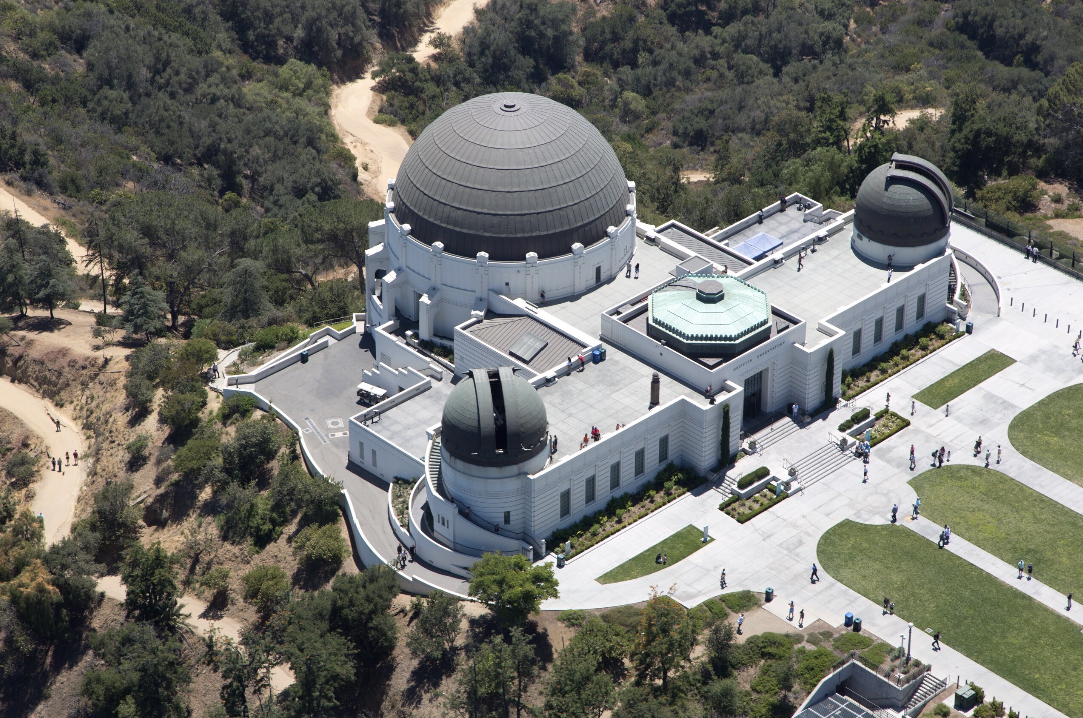 Griffith Observatory built by the WPA 